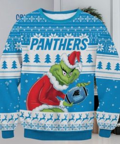 NFL Carolina Panthers Grinch Christmas Ugly Christmas Sweaters