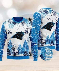 NFL Carolina Panthers Special Christmas Ugly Sweater Design