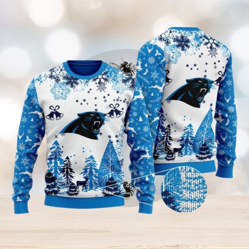 NFL Carolina Panthers Special Christmas Ugly Sweater Design