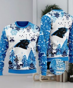 NFL Carolina Panthers Special Christmas Ugly Sweater Design