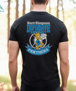 NFL Carolina Panthers T Shirt Print Simpsons Nfl Simpsons Tshirt For Fans