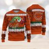 Florida Gators Logo Big Snowflake Pattern Ugly Christmas Sweater