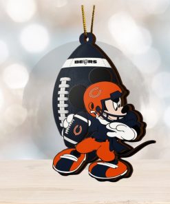 NFL Chicago Bears Mickey Mouse Christmas Ornament