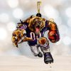 NFL Grinch Hold Detroit Lions Football Ornament Custom Name