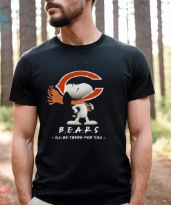 NFL Chicago Bears T Shirt Snoopy I’ll Be There For You