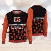 NFL Baltimore Ravens Christmas Pattern V3 Sport Christmas Ugly Sweater 3D