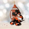 NFL Houston Texans And Grinch Xmas Ornament Custom Your Name 2023 Christmas Tree Decorations