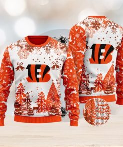 NFL Cincinnati Bengals Special Christmas Ugly Sweater Design