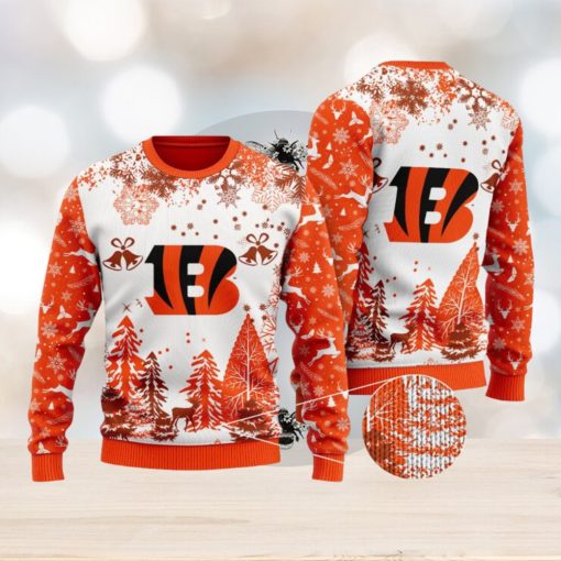 NFL Cincinnati Bengals Special Christmas Ugly Sweater Design