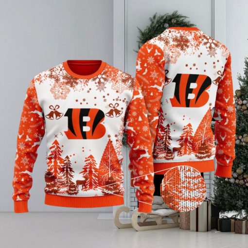 NFL Cincinnati Bengals Special Christmas Ugly Sweater Design