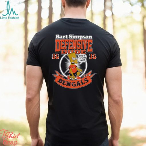 NFL Cincinnati Bengals T Shirt Print Simpsons Nfl Simpsons Tshirt For Fans
