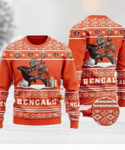 NFL Cincinnati Bengals Ugly Christmas Sweater AOP Comfort