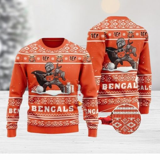 NFL Cincinnati Bengals Ugly Christmas Sweater AOP Comfort