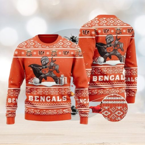 NFL Cincinnati Bengals Ugly Christmas Sweater AOP Comfort