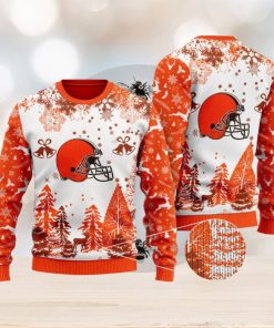 NFL Cleveland Browns Special Christmas Ugly Sweater Design