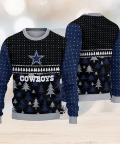 NFL Dallas Cowboys Christmas Pattern Sport Christmas Ugly Sweater 3D