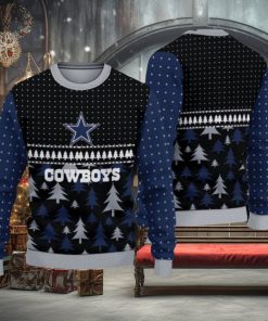 NFL Dallas Cowboys Christmas Pattern Sport Christmas Ugly Sweater 3D