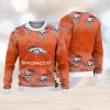 NFL Detroit Lions Christmas Reindeer V2 Sport Christmas Ugly Sweater 3D