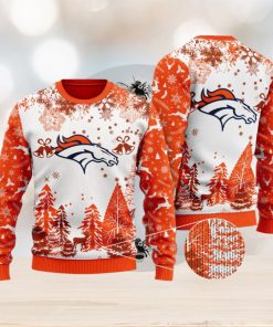 NFL Denver Broncos Special Christmas Ugly Sweater Design