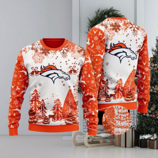 NFL Denver Broncos Special Christmas Ugly Sweater Design