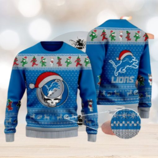 NFL Detroit Lions All I Need For Christmas Ugly Christmas Sweater