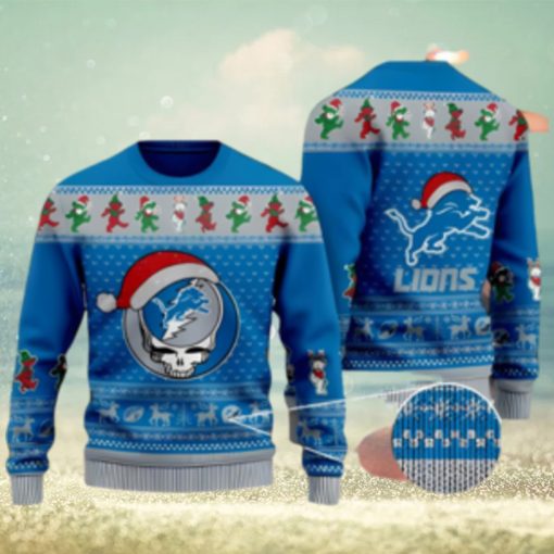 NFL Detroit Lions All I Need For Christmas Ugly Christmas Sweater