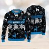 NFL Pittsburgh Steelers Christmas Pattern V3 Sport Christmas Ugly Sweater 3D