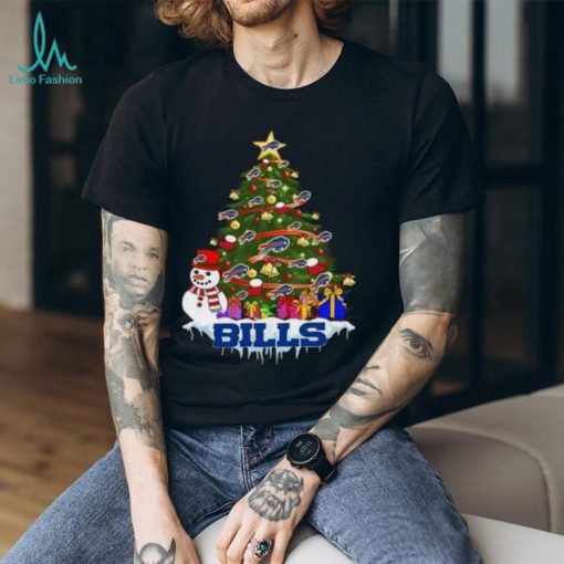 NFL Football Buffalo Bills Merry Christmas T Shirt