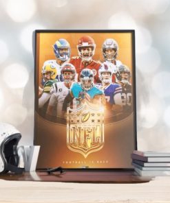 NFL Football Is Back 2023 New Season Poster Canvas