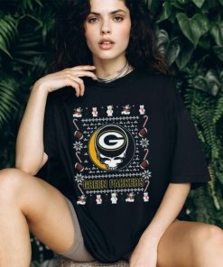 NFL Grateful Dead Green Bay Packers Ugly Christmas Shirt