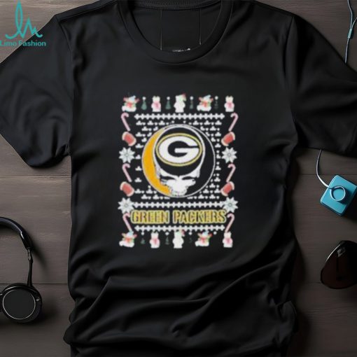 NFL Grateful Dead Green Bay Packers Ugly Christmas funny 2023 Shirt