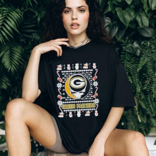 NFL Grateful Dead Green Bay Packers Ugly Christmas funny 2023 Shirt