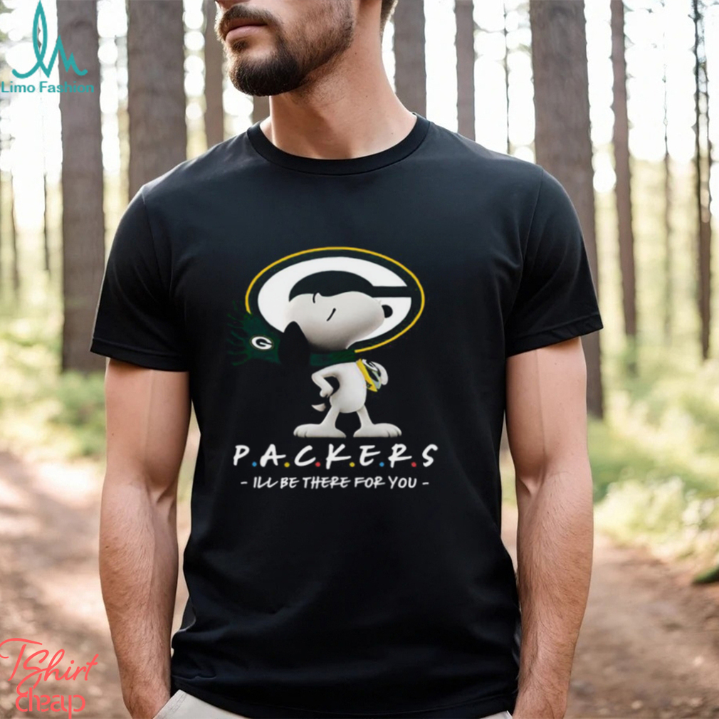 NFL Green Bay Packers T Shirt Snoopy I’ll Be There For You NFL Green Bay Packers T Shirt Snoopy I’ll Be There For You
