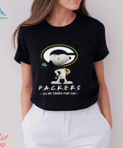 NFL Green Bay Packers T Shirt Snoopy I’ll Be There For You