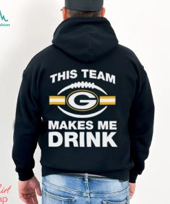NFL Green Bay Packers This Team Makes Me Drink Shirt