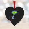 NFL Las Vegas Raiders And Baby Yoda Christmas Ornament 2023 Christmas Tree Decorations