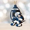 NFL Minnesota Vikings Mickey Mouse Christmas Ornament