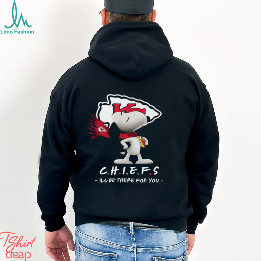 NFL Kansas City Chiefs T Shirt Snoopy I’ll Be There For You NFL Kansas City Chiefs T Shirt Snoopy I’ll Be There For You