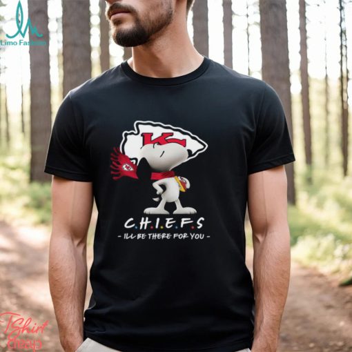 NFL Kansas City Chiefs T Shirt Snoopy I’ll Be There For You