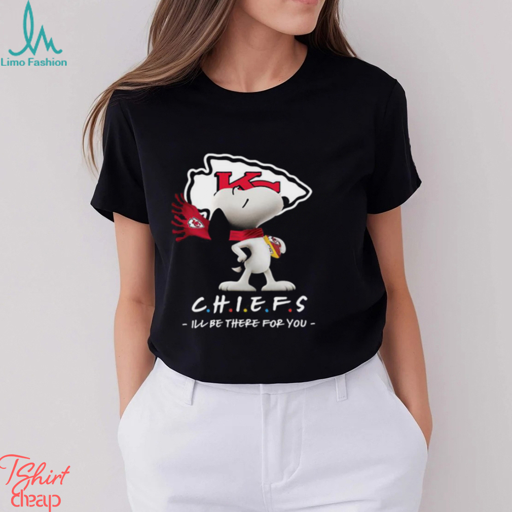 NFL Kansas City Chiefs T Shirt Snoopy I’ll Be There For You NFL Kansas City Chiefs T Shirt Snoopy I’ll Be There For You