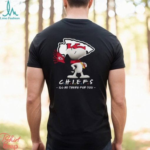 NFL Kansas City Chiefs T Shirt Snoopy I’ll Be There For You