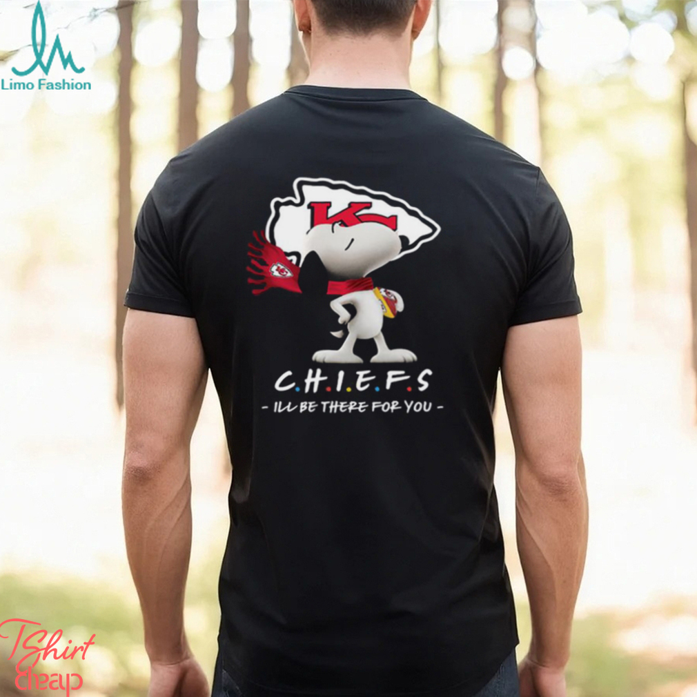 NFL Kansas City Chiefs T Shirt Snoopy I’ll Be There For You NFL Kansas City Chiefs T Shirt Snoopy I’ll Be There For You