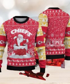 NFL Kansas City Chiefs Ugly Christmas Sweater Woven