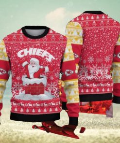 NFL Kansas City Chiefs Ugly Christmas Sweater Woven