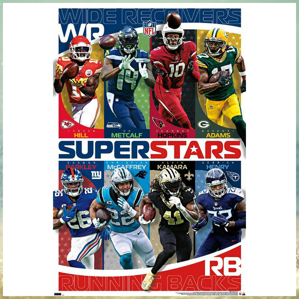 NFL League Superstars 21 Wall Poster NFL League Superstars 21 Wall Poster