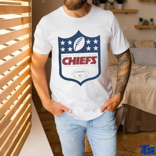 NFL Logo 87 Karma Definition Is The Guy On The Chiefs T shirt