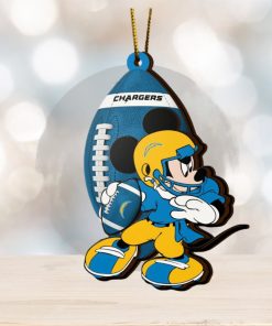 NFL Los Angeles Chargers Mickey Mouse Christmas Ornament