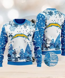 NFL Los Angeles Chargers Special Christmas Ugly Sweater Design