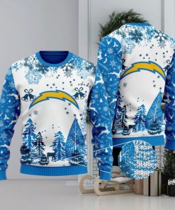 NFL Los Angeles Chargers Special Christmas Ugly Sweater Design