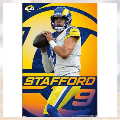 NFL Los Angeles Rams   Matthew Stafford 21 Wall Poster